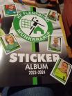 Das Stickeralbum und die Sticker sind da !!!